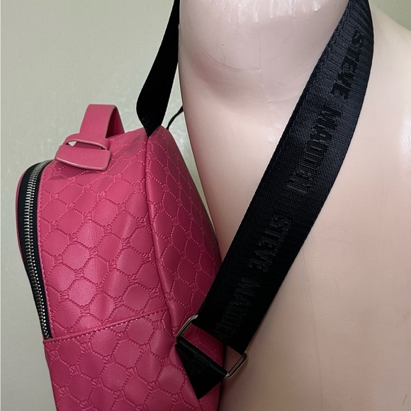 NWOT Steve Madden  Pink Quilted Women's Backpack - Picture 3 of 14